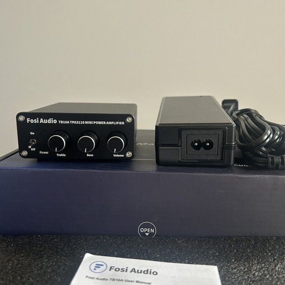 Fosi Audio Hifi Made Fun Home Audio Expert Audio Stereo Receiver Amplifier - Picture 1 of 4